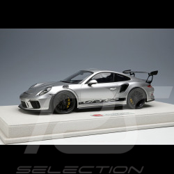 Porsche 911 GT3 RS type 991 2018 GT Silver Grey 1/18 Make Up