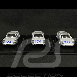 Set de 3 Porsche 904 GTS Targa Florio 1965 1/43 Spark