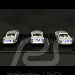 Set von 3 Porsche 904 GTS Targa Florio 1965 1/43 Spark