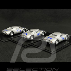 Set de 3 Porsche 904 GTS Targa Florio 1965 1/43 Spark