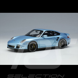 Porsche 911 Turbo S Type 997 2011 Eisblau Metallic 1/43 Make Up Models EM604A