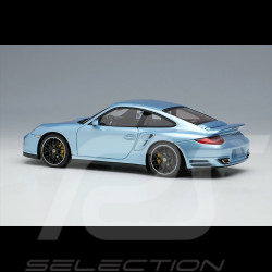 Porsche 911 Turbo S Type 997 2011 Eisblau Metallic 1/43 Make Up Models EM604A