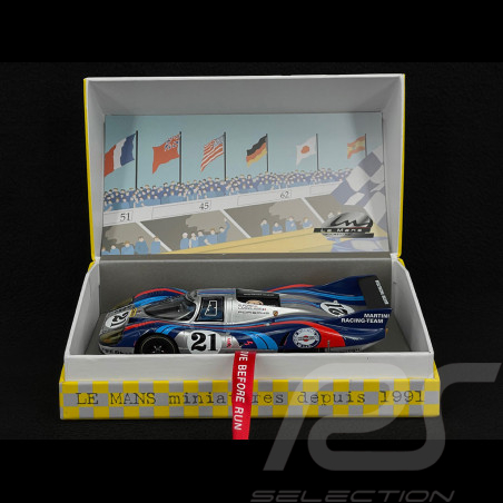 Slot car Porsche 917 LH Le Mans 1971 n° 21 Martini 1/32 Le Mans miniatures 13208621M