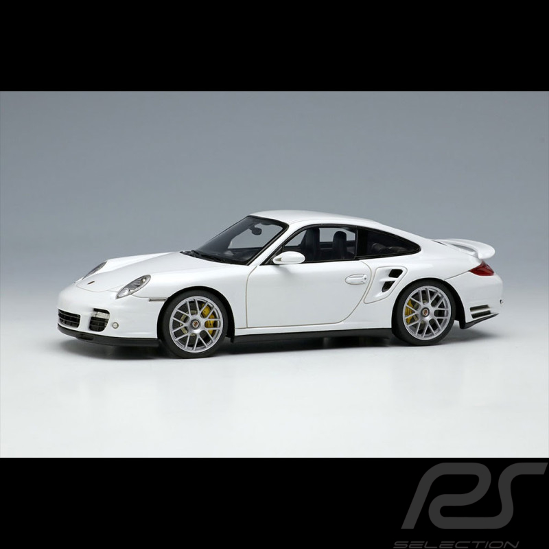 Porsche 911 Turbo S Type 997 2011 Carraraweiß Metallic 1/43 Make Up Models EM604B