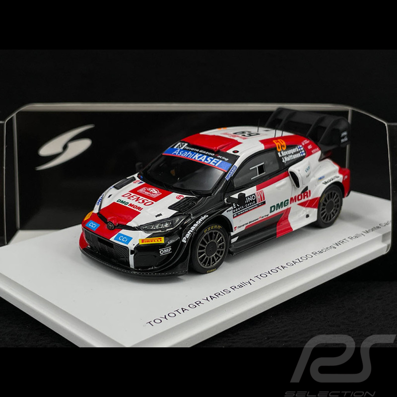 Toyota Yaris GR Rally1 n° 69 Rallye Monte Carlo 2022 1/43 Spark S6692