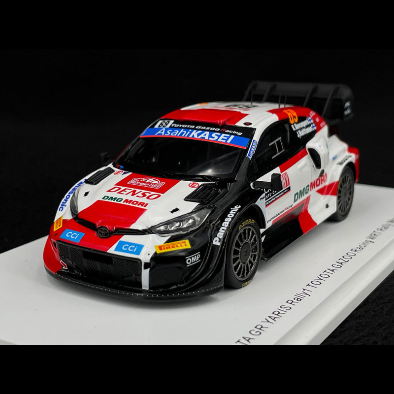 Toyota Yaris GR Rally1 n° 69 Rallye Monte Carlo 2022 1/43 Spark S6692