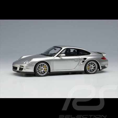 Porsche 911 Turbo S Type 997 2011 GT Silber Metallic 1/43 Make Up Models EM604C