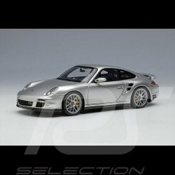 Porsche 911 Turbo S Type 997 2011 GT Silver Metallic 1/43 Make Up Models EM604C