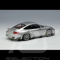 Porsche 911 Turbo S Type 997 2011 GT Silver Metallic 1/43 Make Up Models EM604C