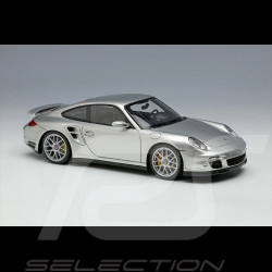 Porsche 911 Turbo S Type 997 2011 GT Silver Metallic 1/43 Make Up Models EM604C