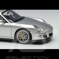 Porsche 911 Turbo S Type 997 2011 GT Silber Metallic 1/43 Make Up Models EM604C