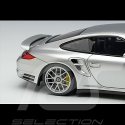 Porsche 911 Turbo S Type 997 2011 GT Silver Metallic 1/43 Make Up Models EM604C