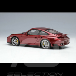 Porsche 911 Turbo S Type 997 2011 Ruby Red Metallic 1/43 Make Up Models EM604D