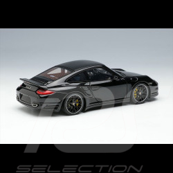 Porsche 911 Turbo S Type 997 2011 Basalt Black Metallic 1/43 Make Up Models EM604E