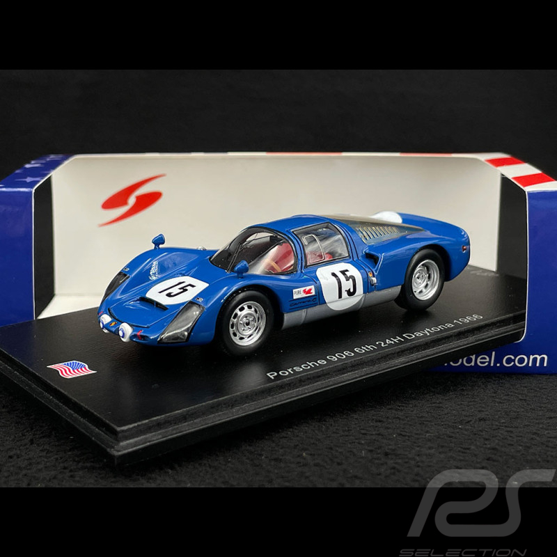 Porsche 906 n° 15 24h Daytona 1966 1/43 Spark US265