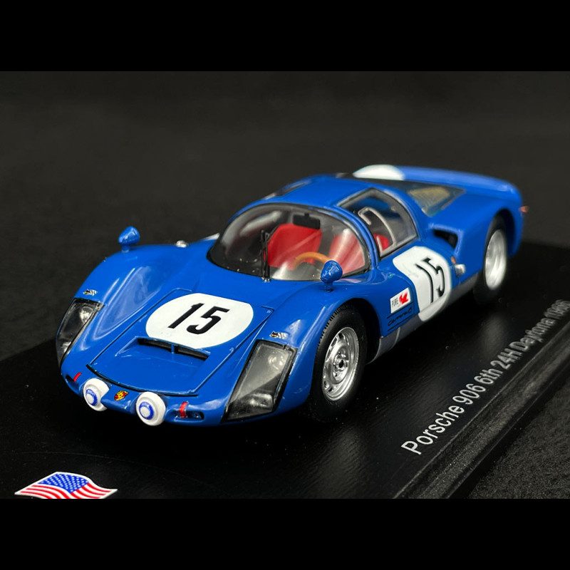 Porsche 906 n° 15 24h Daytona 1966 1/43 Spark US265