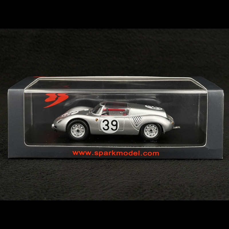 Porsche 718 RS 60 n° 39 24h Le Mans 1960 1/43 Spark S9727