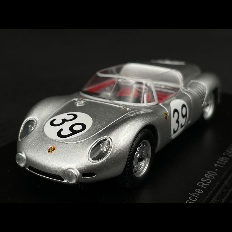 【SPARK】Porsche RS 60 24H LeMans 1960 #33 Porsche 718 RS 60 n° 39 24h Le Mans 1960 1/43 Spark S9727