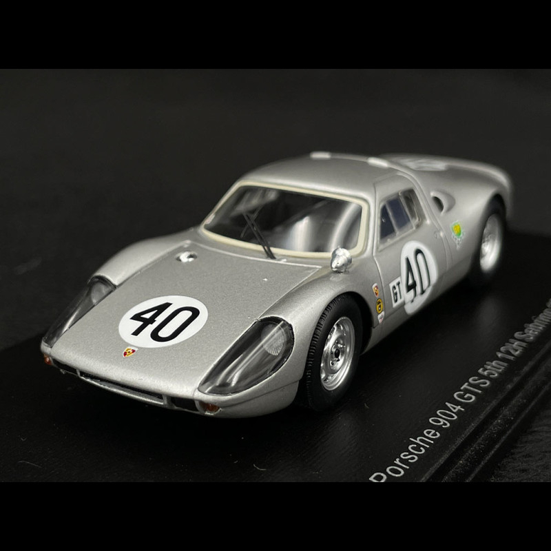 Porsche 904 GTS n° 40 12h Sebring 1965 1/43 Spark US263