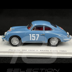 Porsche 356 B 1600 S n° 157 Rallye Monte Carlo 1960 1/43 Spark S6141