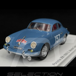 Porsche 356 B 1600 S n° 157 Rallye Monte Carlo 1960 1/43 Spark S6141