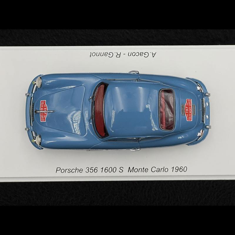 Miniature Porsche 356 1/24 Welly A Speedster Noire