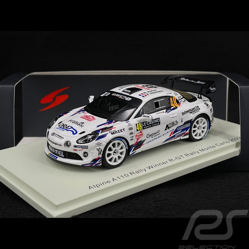 Alpine A110 Rally n° 48 Rallye Monte Carlo 2022 1/43 Spark S6700