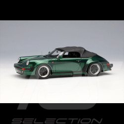 Porsche 911 Carrera 3.2 Speedster Turbolook 1989 Forest Green Metallic 1/43 Make Up Models VM138H