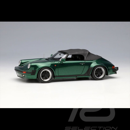 Porsche 911 Carrera 3.2 Speedster Turbolook 1989 Forest Green Metallic 1/43 Make Up Models VM138H