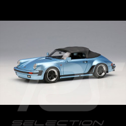 Porsche 911 Carrera 3.2 Speedster Turbolook 1989 Bleu Clair Métallique 1/43 Make Up Models VM138I