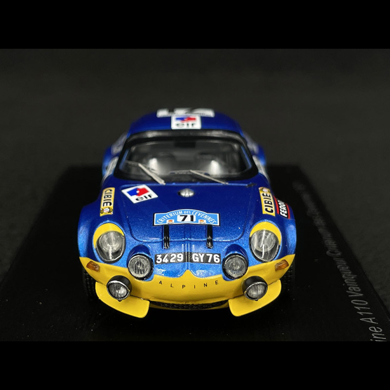 Alpine A220 Critérium Des Cévennes 1969 – 1/43 Miniature Collection Ferrari