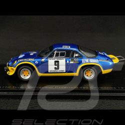 Alpine A110 Turbo n° 9 Winner Critérium des Cévennes 1972 1/43 Spark SF228