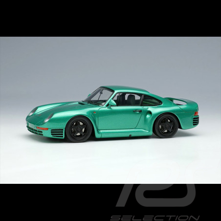 Porsche 959 1986 Emerald Green Metallic 1/43 Make Up Models EM305F