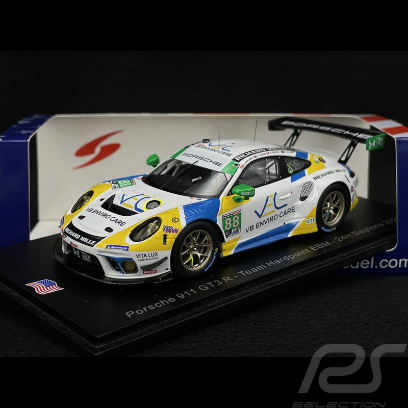 Porsche 911 GT3 R Type 991 n° 88 24h Daytona 2021 1/43 Spark US285