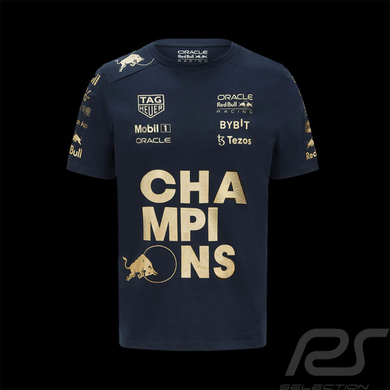 Red Bull Racing F1 Women's 2023 Team T-Shirt- Navy