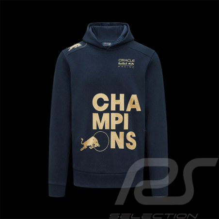 Sweatshirt Red Bull Racing Verstappen Pérez F1 Constructors Champions Navy Blue 701225759-001 - men