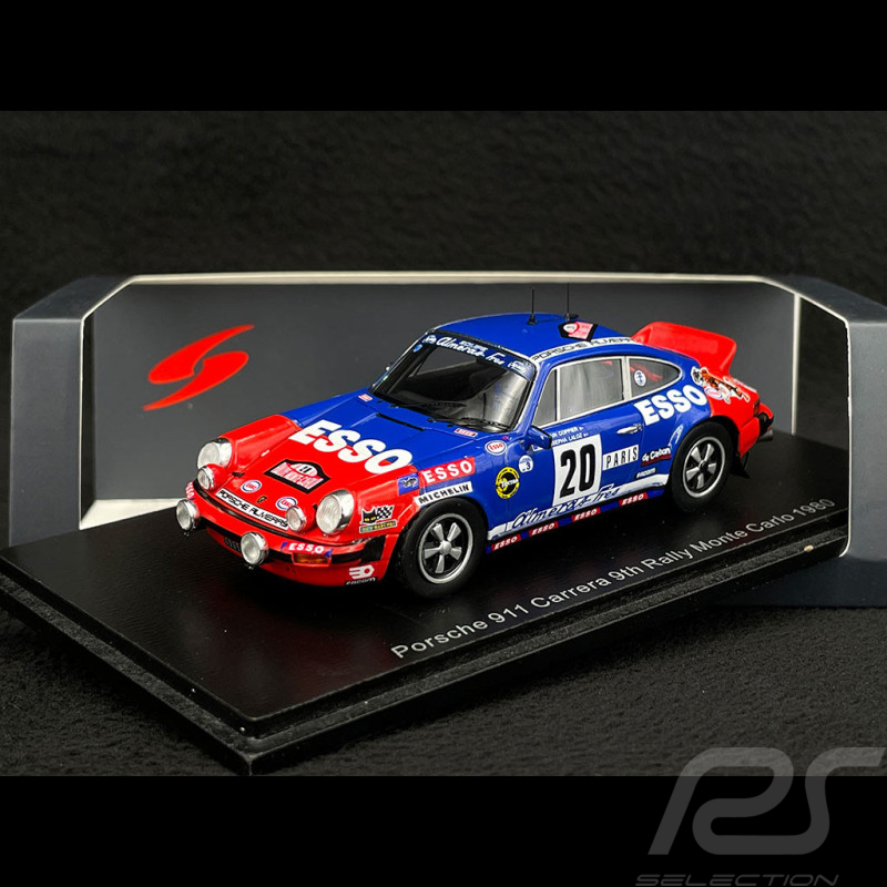 Porsche 911 SC n° 20 Rallye Monte Carlo 1980 1/43 Spark S6648