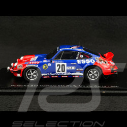 Porsche 911 SC n° 20 Rallye Monte Carlo 1980 1/43 Spark S6648