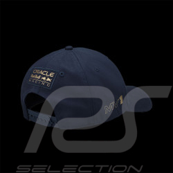 Casquette Max Verstappen Red Bull Racing F1 Champion du Monde Bleu Marine 701225760-001