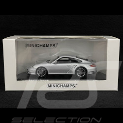 Porsche 911 Turbo Coupe Type 997 2009 GT Silver 1/43 Minichamps 943069016