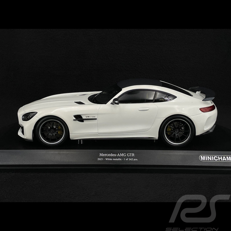Mercedes-AMG GT R 2021 Blanc Métallique 1/18 Minichamps 155036028
