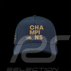 Kappe Red Bull Racing Verstappen Pérez F1 Champion Konstrukteur Marineblau 701225761-001