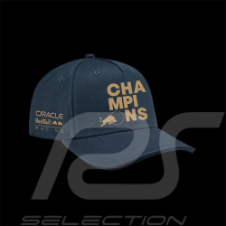 Cap Red Bull Racing Verstappen Pérez F1 Constructors Champions Navy Blue 701225761-001