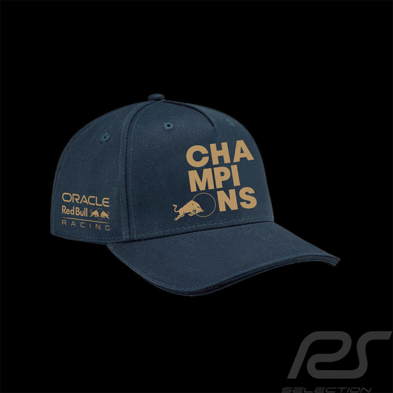 Kappe Red Bull Racing Verstappen Pérez F1 Champion Konstrukteur Marineblau 701225761-001