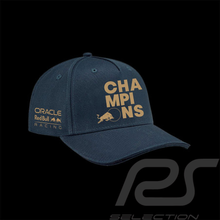 Cap Red Bull Racing Verstappen Pérez F1 Constructors Champions Navy Blue 701225761-001