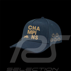 Casquette Red Bull Racing Verstappen Pérez F1 Champion Constructeur Bleu Marine 701225761-001