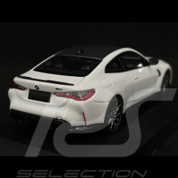 BMW M4 Competition Coupé 2020 Blanc Alpin 1/43 Minichamps 410020122