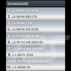 Coffret de Luxe Numéroté Livre Le Guide de toutes les BMW M Tome 2 de 1992 à 2012