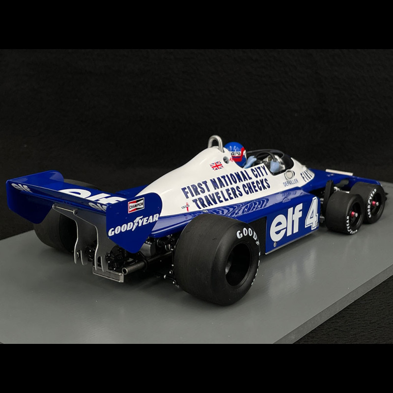 Patrick Depailler Tyrrell P34 n° 4 2. GP Canada 1977 F1 1/18 Spark 