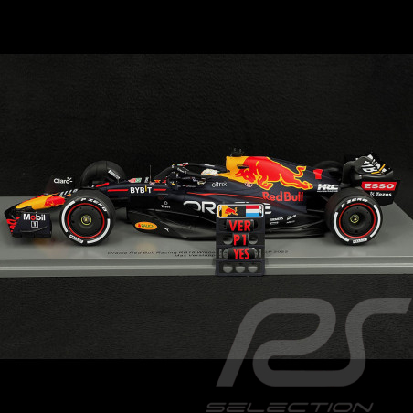 Max Verstappen Red Bull Racing RB18 n° 1 Vainqueur GP Arabie Saoudite 2022 F1 1/18 Minichamps 18S754